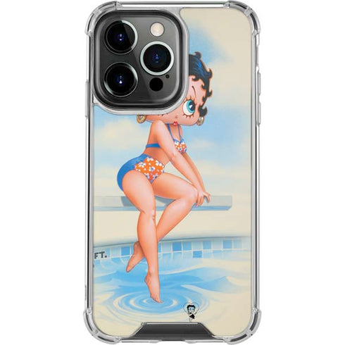 Betty Boop Bikini iPhone 14 Pro Clear Case